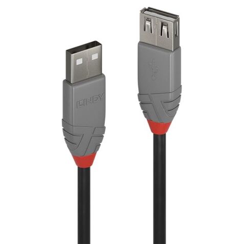 PROLUNGA USB 2.0 TIPO A ANTHRA LINE  3M