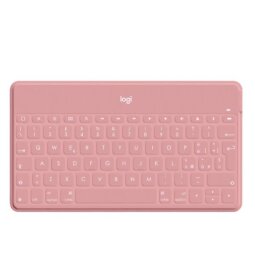 Logitech Keys-To-Go - keyboard - QWERTY - Italian - blush pink