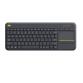 LOGITECH  WIRELESS TOUCH KEYBOARD K400 PLUS - DARK - FRA - CENTRAL