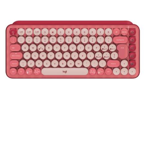 POP KEYS WIRELESS  EMOJI ROSA