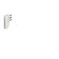 bticino S2468TA power plug adapter White