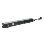 BASIC PDU  19 INCHES 1PHASE 16A  6 P40+L+S