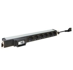 BASIC PDU  19 INCHES 1P 16A  6 P40 OUT +MCB