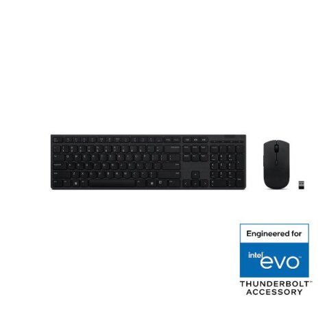 LENOVO PROFESSIONAL WIRELESS RECHARGEABLE KEYBOARD AND MOUSE COMBO    ITALY