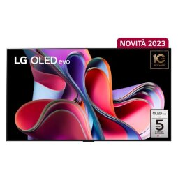 OLED evo GALLERY 55", Serie G3, 4K, a9 Gen6, Brightness Booster Max, 60W, 4 HDMI con VRR, G-Sync, Wi-Fi 6, Smart TV WebOS 23