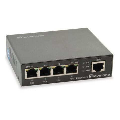 GEP-0523 5-Port Gigabit PoE Switch  802.3at/af PoE