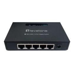 LEVELONE GEU-0523 - SWITCH 5-PORTE GIGABIT Metallo