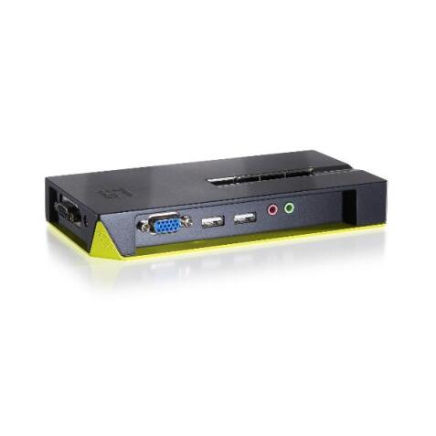 LEVELONE KVM-0421 - KVM SWITCH 4-PORTE USB VGA con supporto Audio