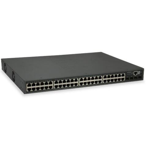 52-Port L3 Lite Managed Gigabit PoE Switch  4x 10GbE SFP+  48 PoE Outputs  400W  IEEE 802.3af/at PoE compliant