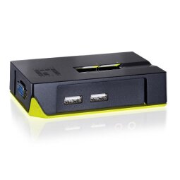 LEVELONE KVM-0222 - KVM SWITCH 2-PORTE USB VGA