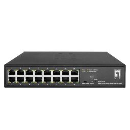 LEVELONE GES-2216 - SWITCH HILBERT 16-PORTE GIGABIT SMART LITE 10"