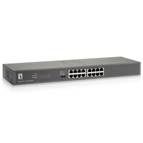 LEVELONE GSW-1657 - SWITCH 16-PORTE GIGABIT