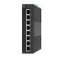 LEVELONE IGS-2108 - SWITCH INDUSTRIALE HILBERT 8-PORTE GIGABIT SMART LITE, DIN RAIL, -40°C to 75°C