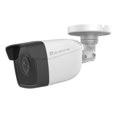 GEMINI Fixed IP Network Camera  2-Megapixel  H.265  802.3af PoE  IR LEDs  Indoor/Outdoor