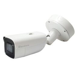 GEMINI Fixed IP Network Camera  6-Megapixel  H.265  4.3X Optical Zoom  IR LEDs  WDR  Indoor/Outdoor --- Weatherproof IP67-rated housing