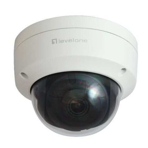 LEVELONE FCS-3403 - TELECAMERA IP GEMINI DOME FISSA, 4MP, H.265, WDR