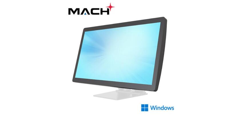 MACH DESKTOP ALL IN ONE DISPLAY DA 21,5" PCAP 10 POINTS, INTEL CELERON GEN12, 16GB/256GB SSD, WIFI, BTLE, USB, LAN, WIN 11 IOT - NO STAND