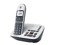 Motorola CD5011 Telefono intelligente Identificatore di chiamata Grigio, Argento