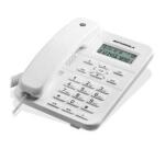 TELEFONO FISSO CT202 BIANCO (CON DISPLAY)
