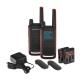 Motorola Talkabout T82 ricetrasmittente 16 canali 446 - 446.2 MHz Nero, Arancione
