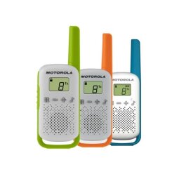 WALKIE TALKIE T42 VERDE/ARANCIONE/PETROLIO 3PK