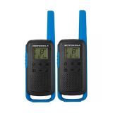 Motorola talkabout t62 two-way radio 16 channels 12500 mhz black, blue