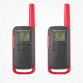 WALKIE TALKIE T62 ROSSO 2PK