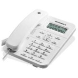 TELEFONO FISSO CT202 BIANCO (CON DISPLAY)