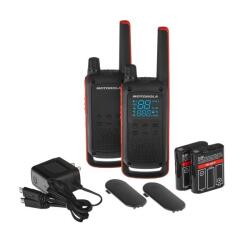 Motorola Talkabout T82 two-way radio 16 channels 446 - 446.2 MHz Black, Orange