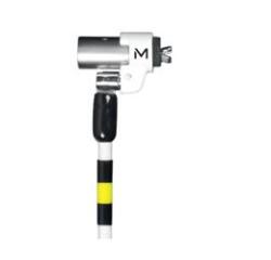 Mobilis 001272 cable antirrobo compatible con WEDGE© SLOT Negro, Blanco, Amarillo 2 m