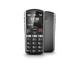 Emporia SIMPLICITY-LTE 5.08 cm (2") 90 g Black, Silver Entry-level phone
