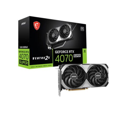 MS-V513\GEFORCE RTX 4070 SUPER 12G VENTUS 2X                          RTX 4070 SUPER 12G VENTUS 2X OC/DP 3/HDMI/ATX/DUAL FAN/OC/12G