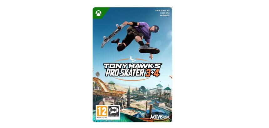TONY HAWK S PRO SKATER 3+4 XBOX