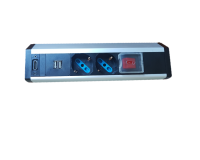 MULTIPRESA DA SCRIVANIA 2 SCHUKO 2 USB HDMI