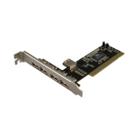 PCI ADAPTER 4+1 USB PORTS