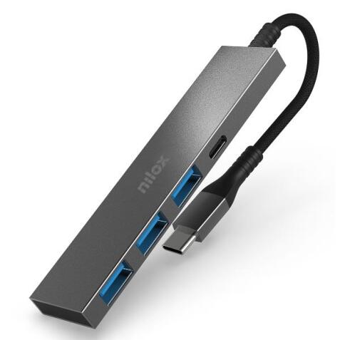 NILOX TECH - Hub USB-C/3 USB-A 3.0 /1 USB-C