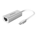 NILOX TECH - Adattatore con connettore USB-C a connettore RJ45 , velocità fino a 1000 Mbps, compatibile con cavi di rete CAT5E/6