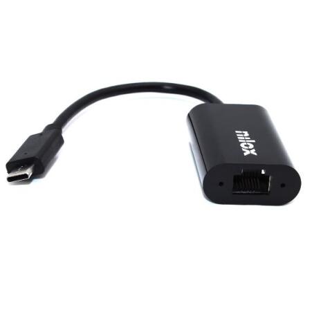 Adaptador Nilox NXADAP06 Gigabit USB-C a RJ45