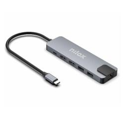 NILOX TECH - Docking station USB-C 8in1 con doppio 4K?