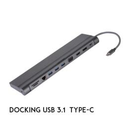 NILOX TECH - Docking station 11in1 USB-C 3.1