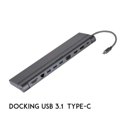 NILOX TECH - Docking station 11in1 USB-C 3.1