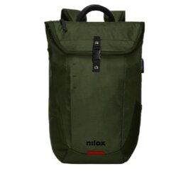 BACKPACK 15.6'' GREEN OUTDOOR (RECYCLED MATERIAL)