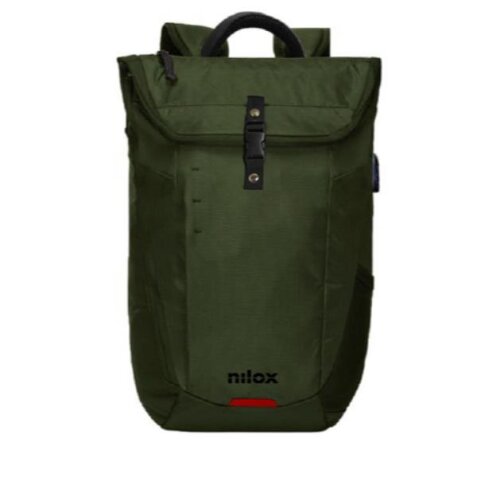 BACKPACK 15.6'' GREEN OUTDOOR (RECYCLED MATERIAL)