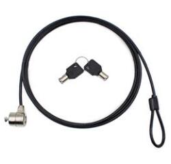 Cable de seguridad con doble llave - 1.80 metros