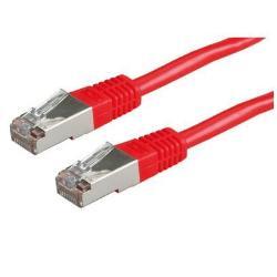 CAVO RETE 0.5M UTP CAT 6 BULK ROSSO