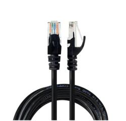 NILOX TECH - Cavo di rete Ethernet RJ45 UTP CAT 6, lunghezza cavo 5 mt, materiale CCA (lega di Alluminio/Rame), maschio a maschio, flessibile e durevole