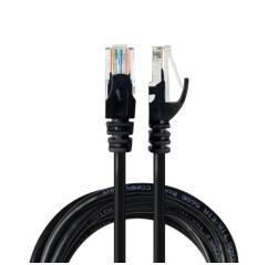 NILOX TECH - Cavo di rete Ethernet RJ45 UTP CAT 6, lunghezza cavo 3 mt, materiale CCA (lega di Alluminio/Rame), maschio a maschio, flessibile e durevole