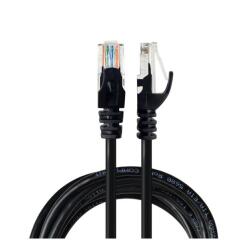 NILOX TECH - Cavo di rete Ethernet RJ45 UTP CAT 6, lunghezza cavo 0.5 mt, materiale CCA (lega di Alluminio/Rame), maschio a maschio, flessibile e durevole