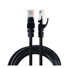 NILOX TECH - Cavo di rete Ethernet RJ45 UTP CAT 6, lunghezza cavo 1 mt, materiale CCA (lega di Alluminio/Rame), maschio a maschio, flessibile e durevole