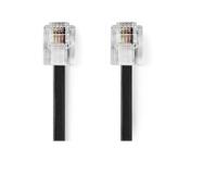 CAVO PATCH RJ11 2METRI NERO